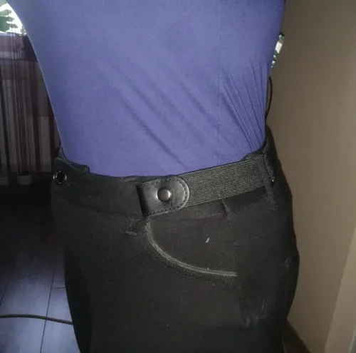 Elastičen pas na gumb | 3x naključne barve photo review