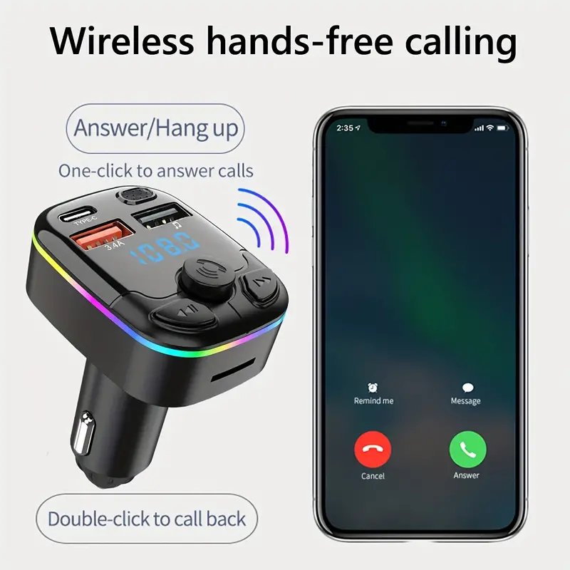 Bluetooth avto adapter za prostoročno telefoniranje in glasbo