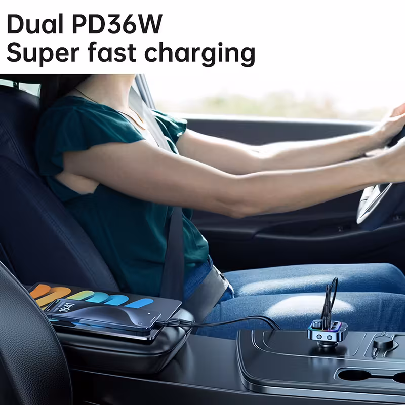 Usb bluetooth adapter za avto CARLINK med hitrim polnjenjem telefona